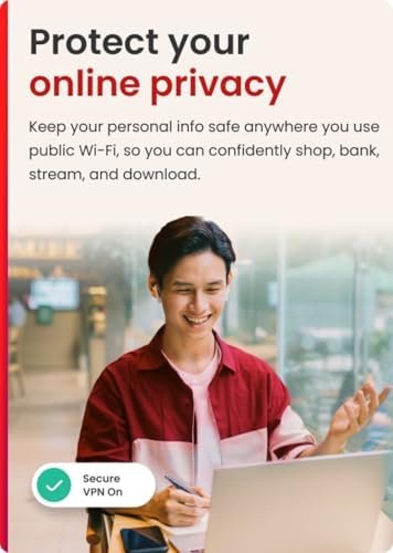 McAfee Total Protection 5-Device 2025 Ready | Security Software Includes Antivirus, Secure VPN, Password Manager, Identity Monitoring | Download - Image 3