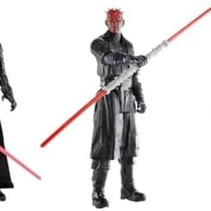 STAR WARS Clash of The Dark Side, 12-Inch Action Figure Set, 3-Pack of Figures & 4 Accessories, Toys for Kids Ages 4 and Up (Amazon Exclusive)