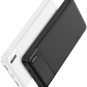 AsperX 2-Pack 10000mAh USB C Output Portable Charger Power Bank Fast Charging, Portable Phone Charger External Battery Pack for iPhone, Android, Google LG and Heated Vest