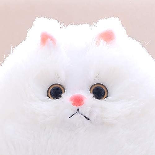 Winsterch Stuffed Animal Plushie Cat Stuffed Animal,Cute Soft Plush Cat Animals,White Stuffed Cat, Birthday Christmas for Kids,Boys,Girls,Fat Cat Stuffed Toy (White, 10 Inches) - Image 2