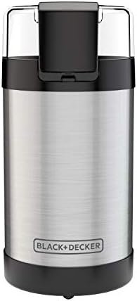 BLACK+DECKER One Touch Coffee Grinder, 2/3 Cup Coffee Bean Capacity, Spice Grinder, One Touch Push-Button Control -150 Watts -Stainless Steel Blades - Image 8
