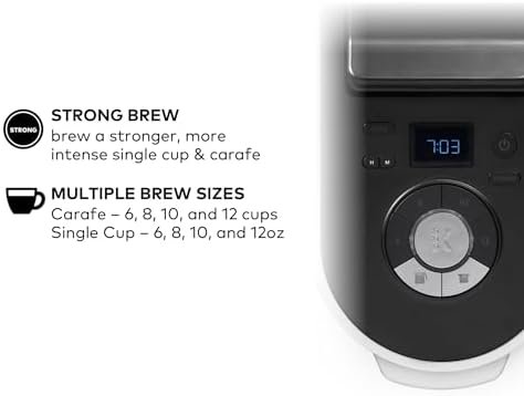Keurig K-Duo Plus Single Serve & Carafe Coffee Maker, Multi-Position 60oz Removable Reservoir, Programmable Auto Brew Carafe, Black - Image 3