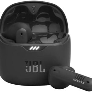JBL Tune Flex - True Wireless Noise Cancelling Earbuds (Black), Small