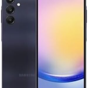 SAMSUNG Galaxy A25 5G A Series Cell Phone, 128GB Unlocked Android Smartphone, AMOLED Display, Advanced Triple Camera System, Expandable Storage, Stereo Speakers, US Version, 2024, Black