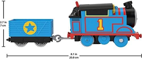 Thomas & Friends Motorized Toy Train Thomas Battery-Powered Engine with Cargo for Pretend Play Preschool Kids Ages 3+ Years - Image 2
