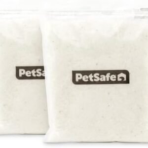 PetSafe ScoopFree Premium Crystal Cat Litter (Two 4.3 Lb Bags of Litter - 8.6 Lb Total) Kitten Litter Quickly Absorbs Urine, Dries Solid Waste, Eliminates Odors 5 Times Faster, Fragrance-Free
