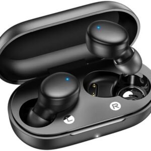 kurdene Wireless Earbuds Bluetooth 5.3 in Ear Buds Light-Weight Headphones,Deep Bass Sound,Built-in Mics Headset,Clear Calls Earphones for Sports Workout