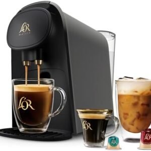 L'OR Barista System Coffee and Espresso Machine Combo by Philips, Matte Grey