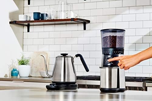 OXO Brew Gooseneck Electric Kettle – Hot Water Kettle, Pour Over Coffee & Tea Kettle, Adjustable Temperature, Built-In Brew Timer, Stainless Steel, 1L - Image 9