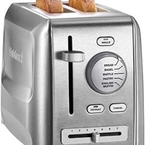 Cuisinart CPT-620 2-Slice Custom Select Toaster, Stainless Steel