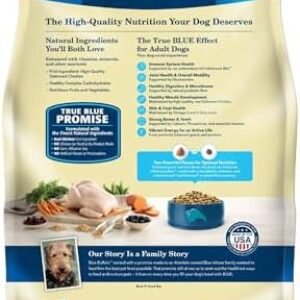 Blue Buffalo Life Protection Formula Adult Dry Dog Food, Helps Build and Maintain Strong Muscles, Made with Natural Ingredients, Chicken & Brown Rice Recipe, 5-lb. Bag