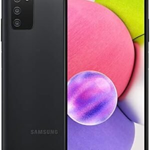 Samsung Galaxy A03s Cell Phone, AT&T GSM Unlocked Android Smartphone, 32GB, Long Lasting Battery, Expandable Storage, 3 Camera Lenses, Infinite Display - Black (Renewed)