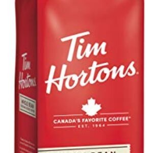 Tim Hortons Whole Bean Original, Medium Roast Coffee, Made with 100% Arabica Beans, 32 Ounce Bag