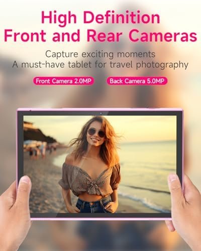 Tablet 10 inch Android 14 Tablet PC, 10.1" Android Tablets, DDR4 6GB RAM 32GB ROM 2MP+8MP Dual Camera, WiFi-6 Bluetooth 1TB Expand IPS Full HD Display Tab, 6000mAh Battery Powerful Performance Tablet. - Image 4