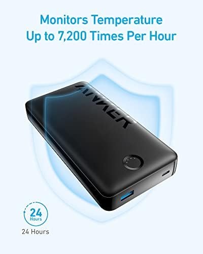 Anker Portable Charger, 20,000mAh Power Bank, Battery Pack with 2-Port, 15W High-Speed Charging for iPhone 15/15 Plus/15 Pro/15 Pro Max, 14/13/12 Series, Samsung Galaxy, and More (Black) - Image 5