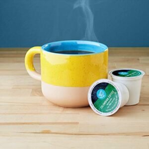 Amazon Brand – Happy Belly Medium Roast Coffee Pods, Colombian, Compatible with Keurig 2.0 K-Cup Brewers, 100 Count