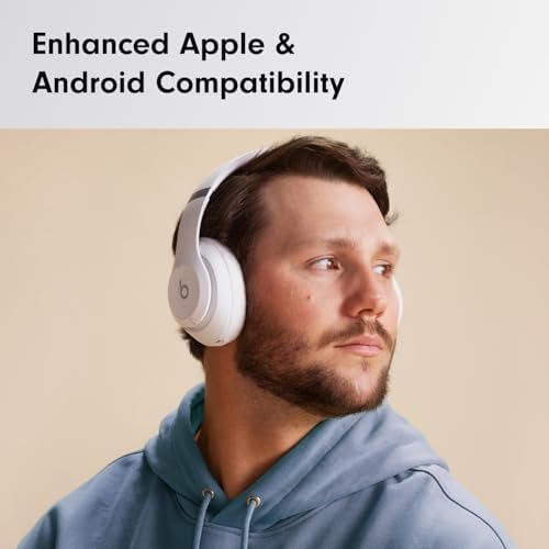 Beats Studio Pro - Wireless Bluetooth Noise Cancelling Headphones - Personalized Spatial Audio, USB-C Lossless Audio, Apple & Android Compatibility, Up to 40 Hours Battery Life - Matte White - Image 6