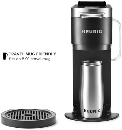 Keurig K-Duo Plus Single Serve & Carafe Coffee Maker, Multi-Position 60oz Removable Reservoir, Programmable Auto Brew Carafe, Black - Image 9