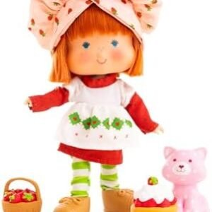 Strawberry Shortcake 'Limited Edition' Classic Version Strawberry Shortcake 5.5-inch Poseable Scented Fashion Doll with 4 Surprise Reveal Accessories- SDCC 2024