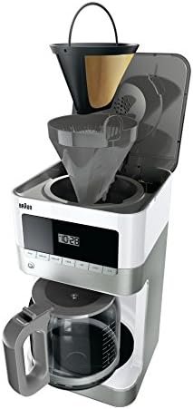Braun KF6050WH BrewSense Drip Coffee Maker, White - Image 3