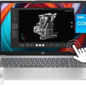 HP Pavilion 15.6" Touchscreen Laptop with Sample Wireless Earphones, Intel i3 Processor, 32GB RAM, 1TB Storage(512GB SSD and 512GB External), Type-C, HDMI, Windows 11