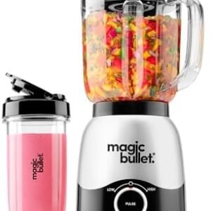 magic bullet Combo Blender, 48oz Pitcher, Blending Cup, Simple Speed Dial – MBF50200