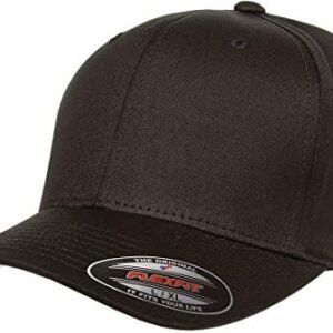 Flexfit Unisex Adult Cotton Twill Fitted Cap Hat