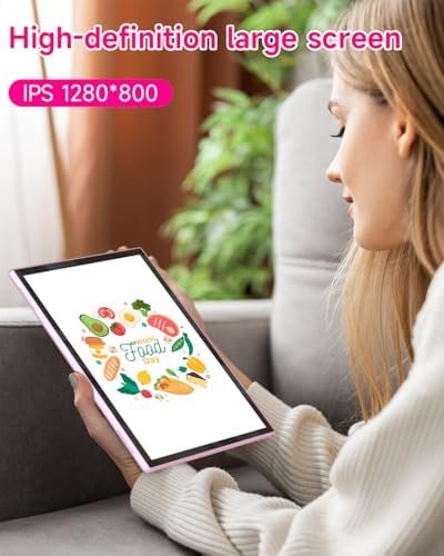 Tablet 10 inch Android 14 Tablet PC, 10.1" Android Tablets, DDR4 6GB RAM 32GB ROM 2MP+8MP Dual Camera, WiFi-6 Bluetooth 1TB Expand IPS Full HD Display Tab, 6000mAh Battery Powerful Performance Tablet. - Image 2