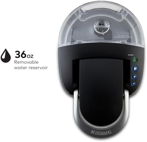 Keurig K-Compact Single-Serve K-Cup Pod Coffee Maker, with 3 Brew Sizes, Smart Start Feature, 36oz Removable Reservoir, Black - Image 6
