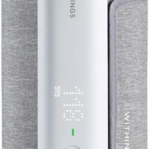 Withings BPM Connect - Digital Blood Pressure Cuff & Heart Rate Monitor - Blood Pressure Machine Arm Cuff, FDA Cleared, FSA/HSA Eligible, IOS & Android