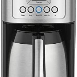 Cuisinart Stainless Steel Coffee Maker, 12-Cup Thermal, Silver
