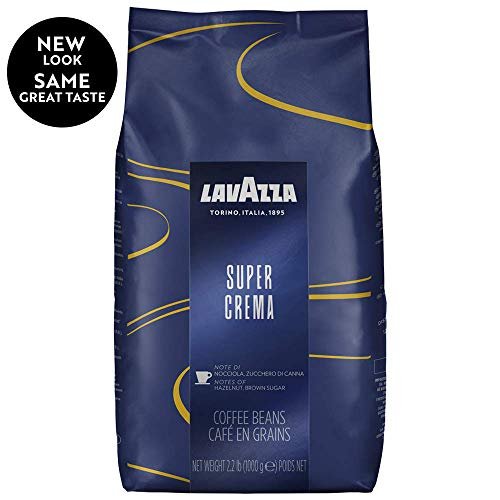Lavazza medium roast Coffee Espresso Super Crema, Whole Beans, Pack of 8, 8 x 1000g - Image 2