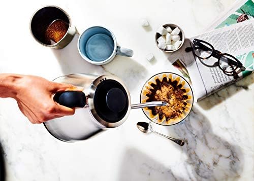 OXO Brew Gooseneck Electric Kettle – Hot Water Kettle, Pour Over Coffee & Tea Kettle, Adjustable Temperature, Built-In Brew Timer, Stainless Steel, 1L - Image 10