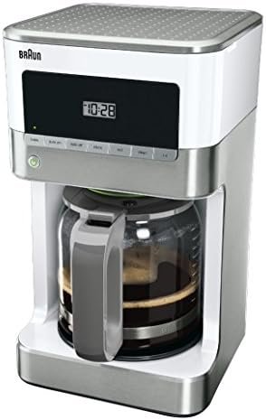 Braun KF6050WH BrewSense Drip Coffee Maker, White - Image 2