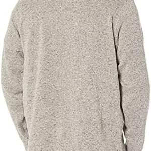 Wrangler Authentics Men’s Long Sleeve Fleece Quarter-Zip Sweater