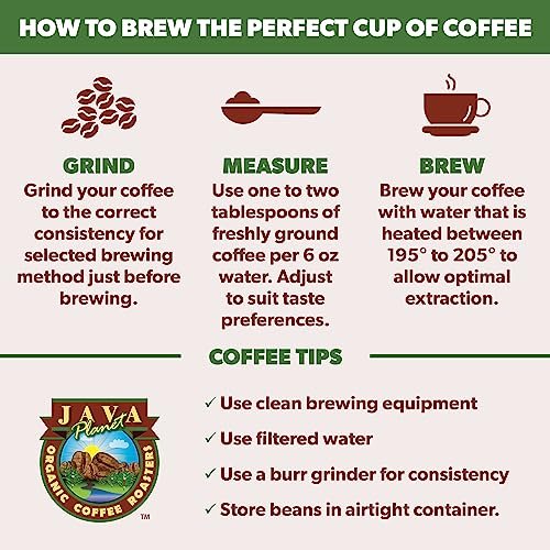 Java Planet Low Acid Coffee, Organic Colombian Single Origin: Whole Bean Medium Dark Roast - Smooth Full Flavored Coffee Bean, 1LB Bag - Image 8