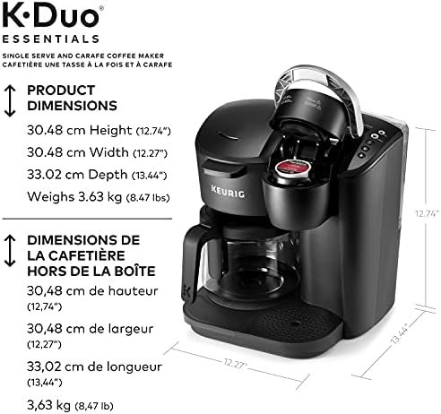 Keurig K-Duo Essentials K-Cup Pod Black - Image 6