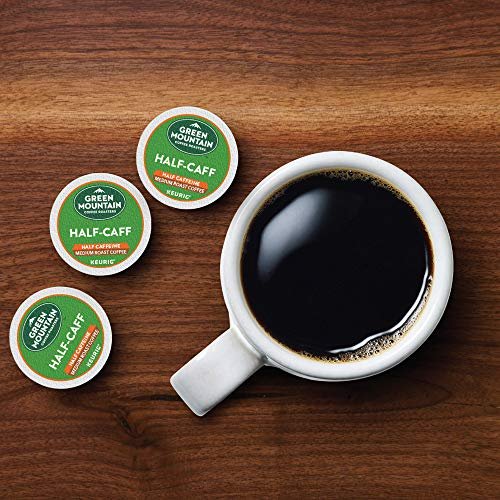 Green Mountain Coffee Roasters Half Caff, Single-Serve Keurig K-Cup Pods, Medium Roast Coffee Pods, 48 Count - Image 9