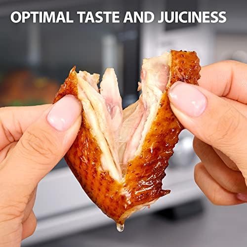 TOSHIBA AC25CEW-SS Large 6-Slice Convection Toaster Oven Countertop, 10-In-One with Toast, Pizza and Rotisserie, 1500W, Stainless Steel, Includes 6 Accessories - Image 4