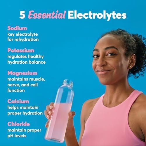 Nuun Sport Electrolyte Tablets - Dissolvable in Water, Mixed Citrus Berry Flavors, 5 Essential Electrolytes for Hydration, 1g Sugar Drink Mix, Vegan, Non-GMO, 4 Pack (40 Total Servings) - Image 3