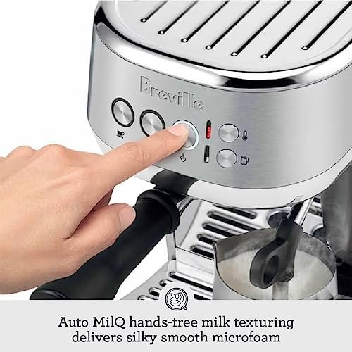 Breville Bambino Plus Espresso Machine BES500BSS, Brushed Stainless Steel - Image 5