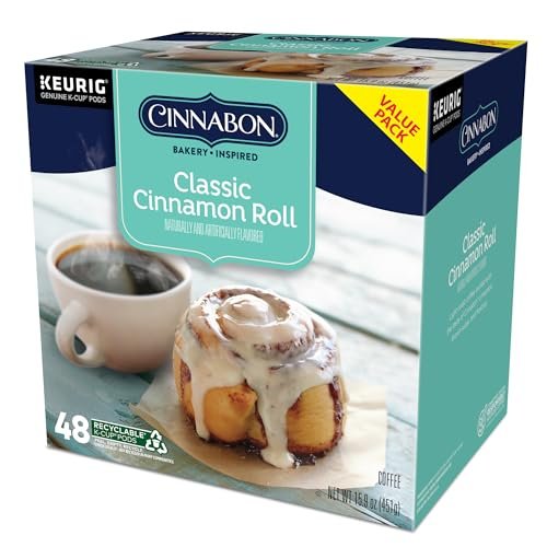 Cinnabon Classic Cinnamon Roll Keurig Single-Serve K-Cup Pods, Light Roast Coffee, 48 Count - Image 11