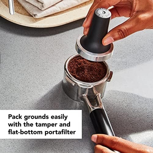 KitchenAid Semi-Automatic Espresso Machine KES6403, Matte Charcoal Grey, 1.4 Liters - Image 5