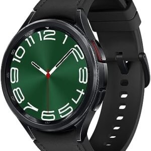 Samsung Galaxy Watch 6 Classic 47mm Bluetooth Smartwatch, Rotating Bezel, Fitness Tracker, Personalized HR Zones, Advanced Sleep Coaching, Heart Monitor, BIA Sensor, Health Insights, US Version, Black
