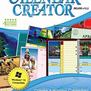 Calendar Creator Deluxe v12.2 [PC Download]