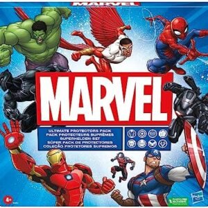 Marvel Avengers Ultimate Protectors Pack, 6-Inch-Scale, 8 Action Figures with Accessories, Super Hero Toys, Toys for Boys and Girls Ages 4 and Up