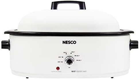 Nesco MWR18-14 Roaster Oven, 18 Quart, White