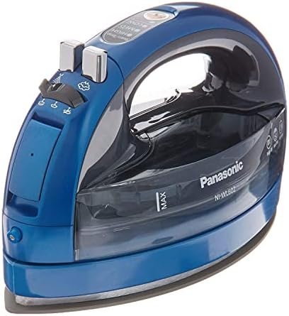Panasonic 360º Ceramic Cordless Freestyle Iron – Metallic Blue