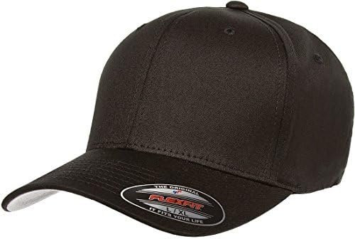Flexfit Unisex Adult Cotton Twill Fitted Cap Hat