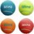 Outward Hound Squeaker Ballz Fetch Dog Toy, Medium – 4 Pack